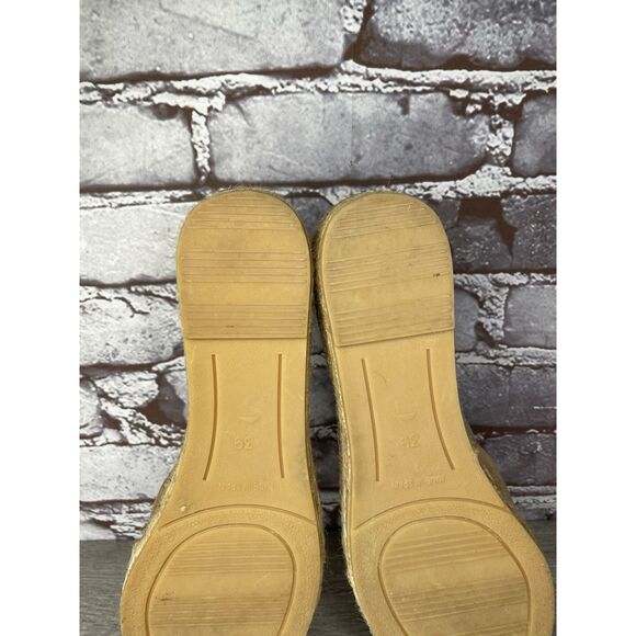 Viscata Barceloneta Tan Brown Suede Lace Espadrilles Mules Women’s 39EU/8.5M US - Picture 10 of 16